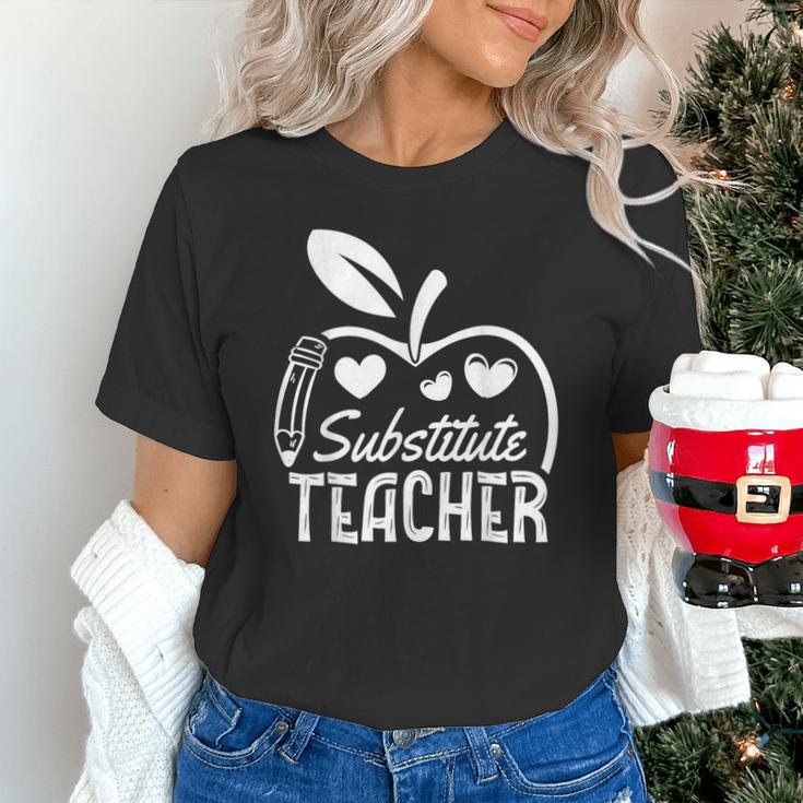 Cute Substitute Teacher Appreciation Men Women Unisex T-Shirt, gift for family, gift for coworker