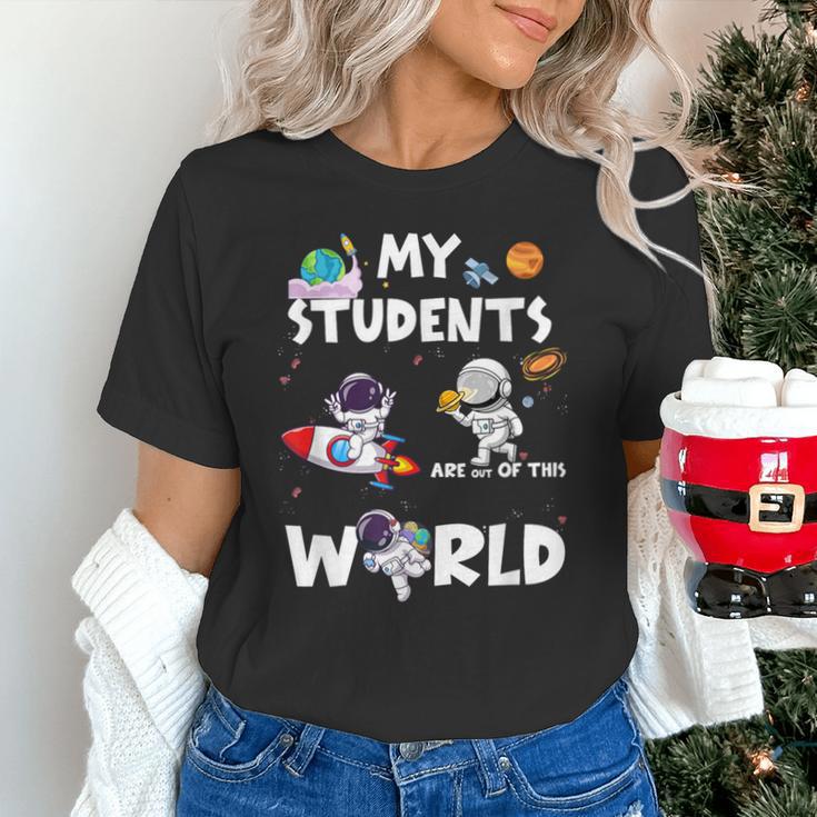 Cute Teacher My Students Are Out-Of This World Space Unisex T-Shirt, gift for family, gift for coworker Cute Teacher My Students Are Out-Of This World Space Unisex T-Shirt, gift for family, gift for coworker