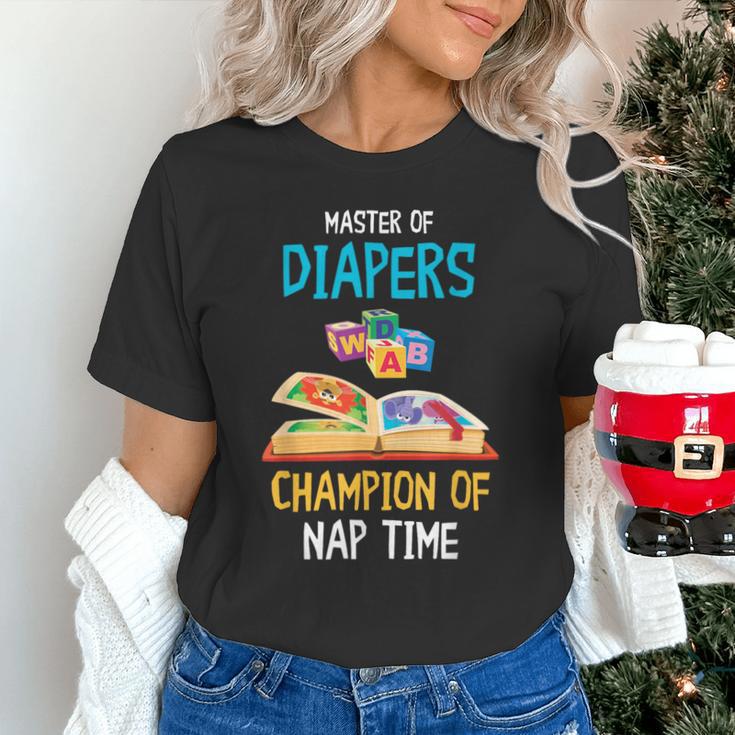 Daycare Provider Master Of Diapers Childcare Teacher Unisex T-Shirt, gift for family, gift for coworker Daycare Provider Master Of Diapers Childcare Teacher Unisex T-Shirt, gift for family, gift for coworker