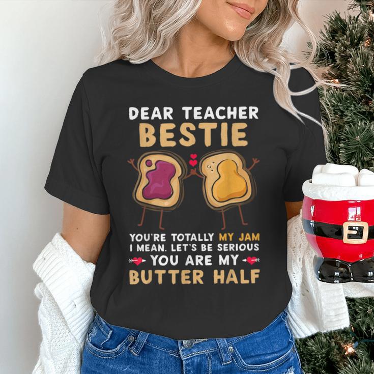 Dear Teacher Bestie You'Re Totally My Jam Shirt Kids Unisex T-Shirt, gift for family, gift for coworker Dear Teacher Bestie You'Re Totally My Jam Shirt Kids Unisex T-Shirt, gift for family, gift for coworker