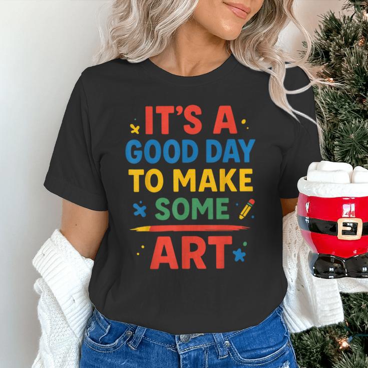 Drawing Art Artist Teacher It’s A Good Day To Make Some Art Unisex T-Shirt, gift for family, gift for coworker Drawing Art Artist Teacher It’s A Good Day To Make Some Art Unisex T-Shirt, gift for family, gift for coworker