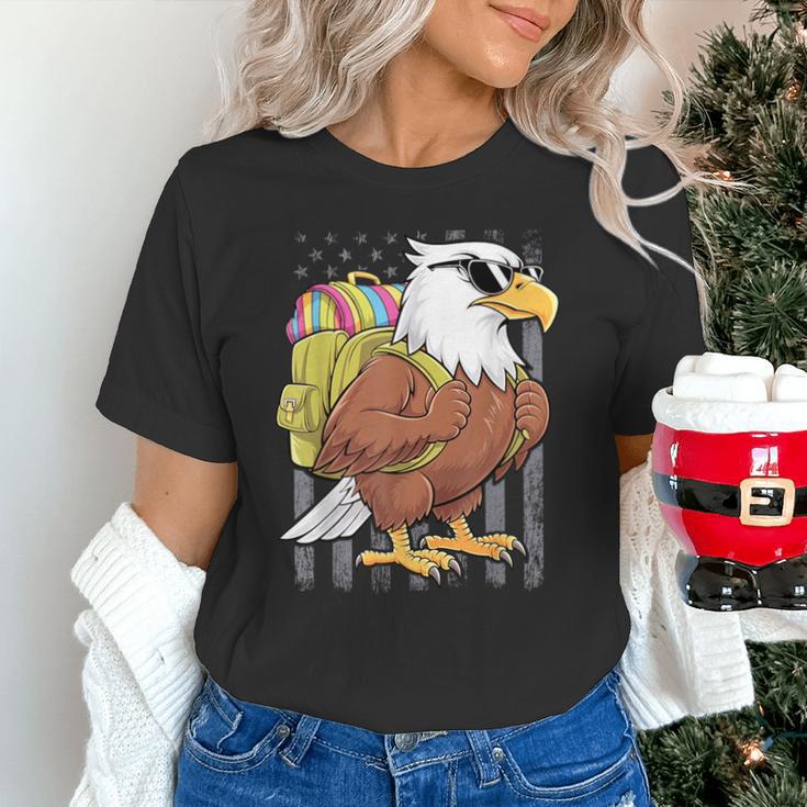 Eagle First Day Of School Teacher Back To School Eagle Unisex T-Shirt, gift for family, gift for coworker