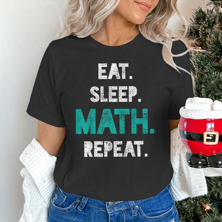Eat Sleep Math Repeat Math Teacher Men Women Girls Kids Unisex T-Shirt, gift for family, gift for coworker Eat Sleep Math Repeat Math Teacher Men Women Girls Kids Unisex T-Shirt, gift for family, gift for coworker