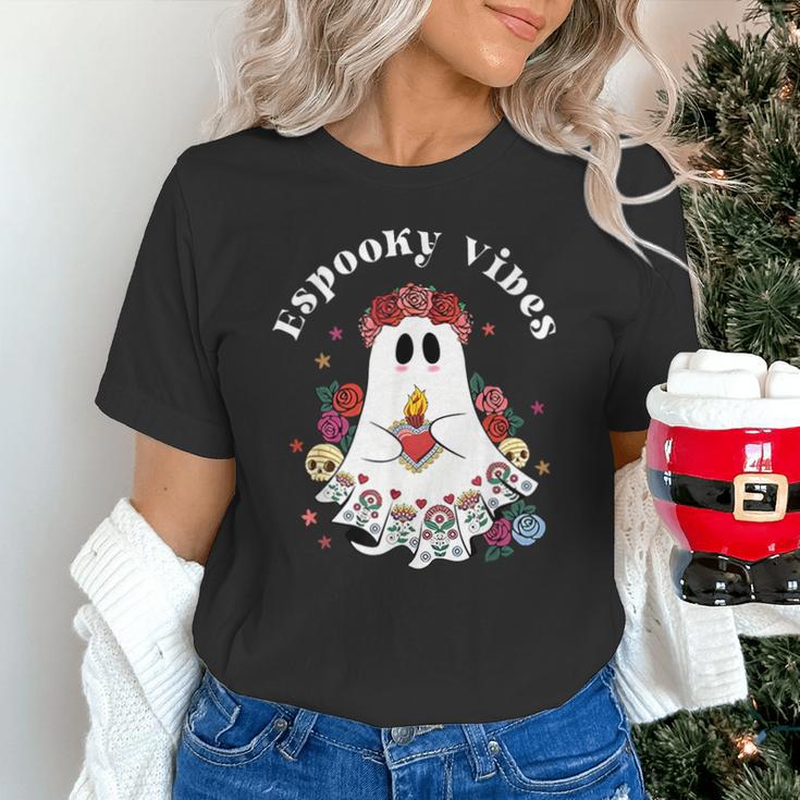 Espooky Vibes Maestra Halloween Spanish Mexican Teacher Unisex T-Shirt, gift for family, gift for coworker Espooky Vibes Maestra Halloween Spanish Mexican Teacher Unisex T-Shirt, gift for family, gift for coworker