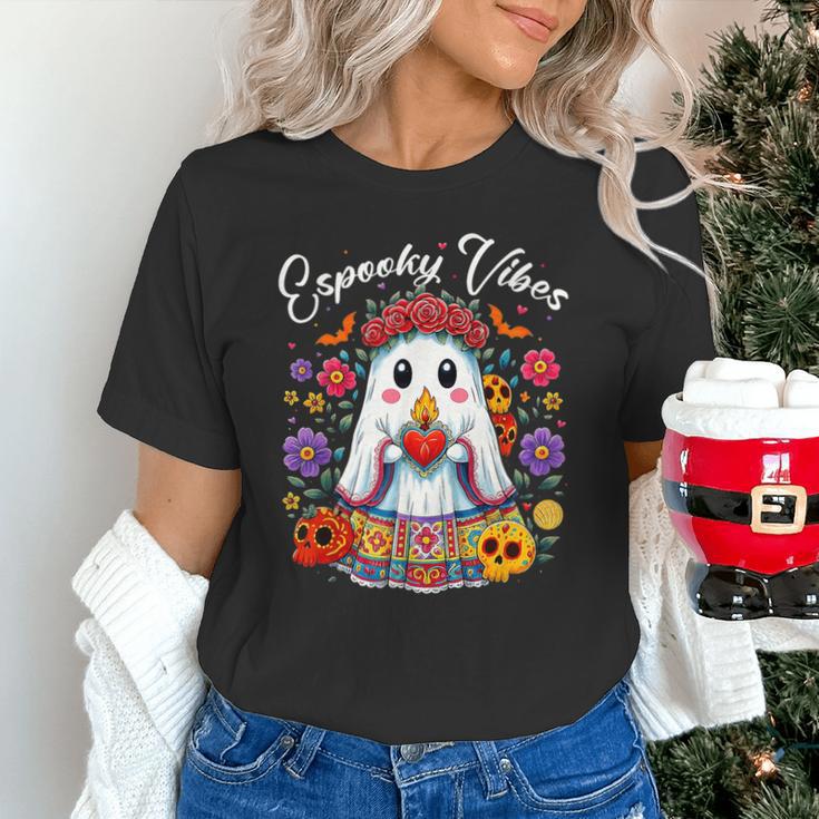 Espooky Vibes Maestra Halloween Spanish Mexican Teacher Unisex T-Shirt, gift for family, gift for coworker Espooky Vibes Maestra Halloween Spanish Mexican Teacher Unisex T-Shirt, gift for family, gift for coworker