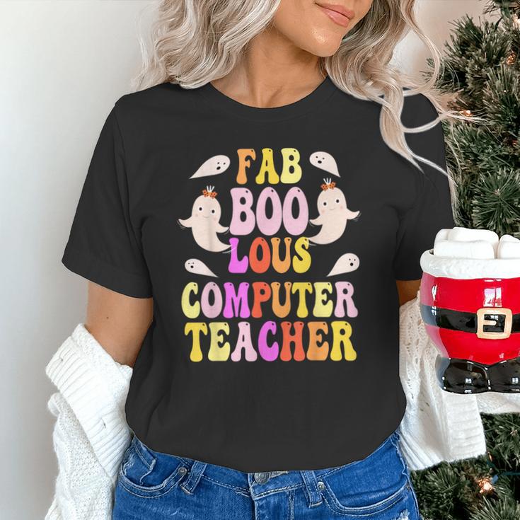 Faboolous COMPUTER TEACHER Costume This Is My Spooky Mom Dad Unisex T-Shirt, gift for family, gift for coworker Faboolous COMPUTER TEACHER Costume This Is My Spooky Mom Dad Unisex T-Shirt, gift for family, gift for coworker