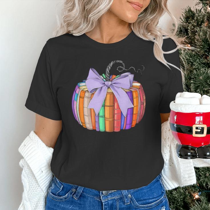 Fall Pumpkin Books Lover Halloween Teacher Teaching Staff Unisex T-Shirt, gift for family, gift for coworker Fall Pumpkin Books Lover Halloween Teacher Teaching Staff Unisex T-Shirt, gift for family, gift for coworker