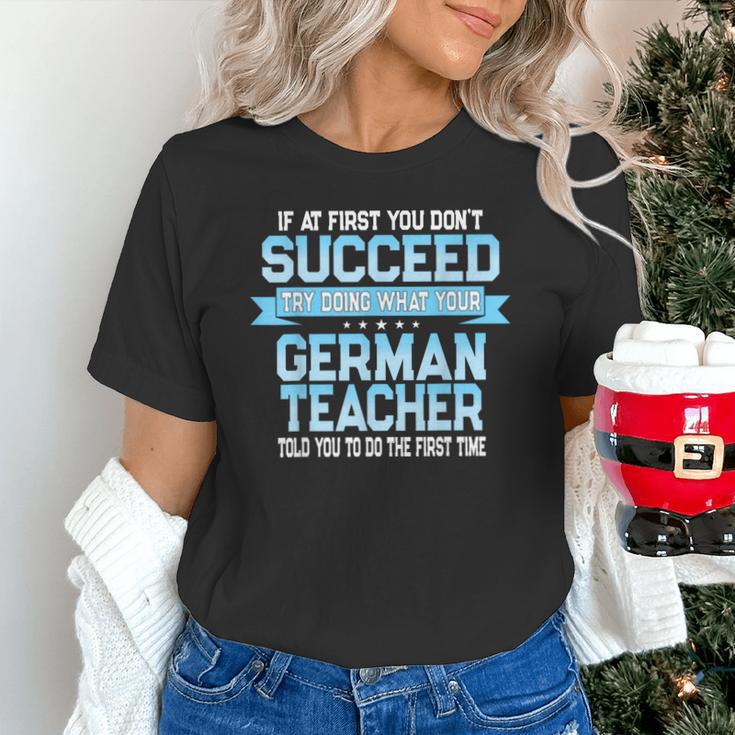 Fun German Teacher Appreciation Language Class Saying Unisex T-Shirt, German Teacher Shirts, gift for family, gift for coworker