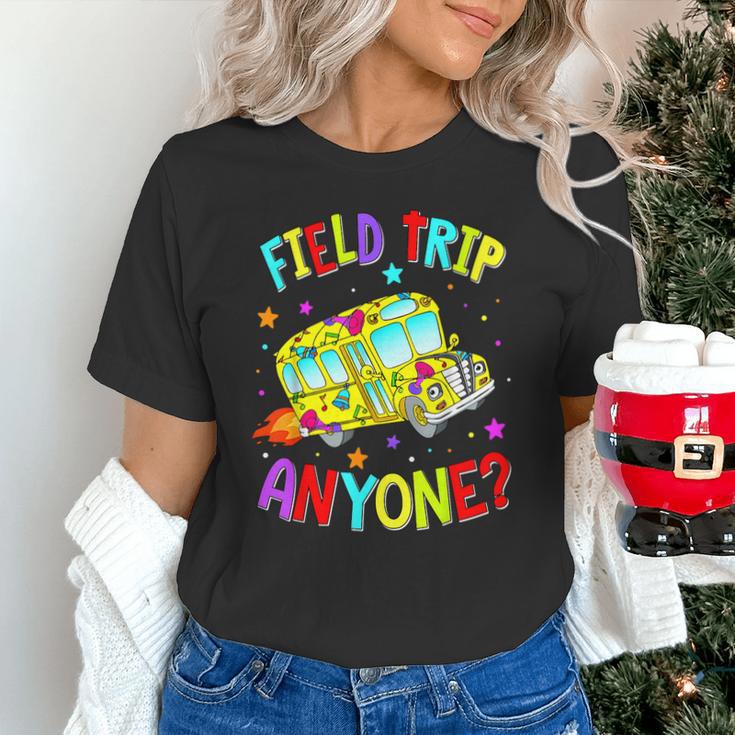 Groovy Field Trip Anyone Happy Field Day For Teachers Kids Unisex T-Shirt, gift for family, gift for coworker Groovy Field Trip Anyone Happy Field Day For Teachers Kids Unisex T-Shirt, gift for family, gift for coworker