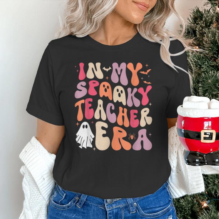 Groovy In My Spooky Teacher Era Halloween Party Boo Unisex T-Shirt, Groovy Teacher Shirts, gift for family, gift for coworker Groovy In My Spooky Teacher Era Halloween Party Boo Unisex T-Shirt, Groovy Teacher Shirts, gift for family, gift for coworker