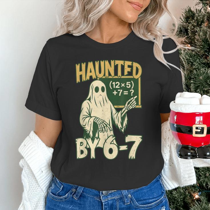Halloween Costume Haunted By 67 Ghost Math Teacher Professor Unisex T-Shirt, gift for family, gift for coworker Halloween Costume Haunted By 67 Ghost Math Teacher Professor Unisex T-Shirt, gift for family, gift for coworker