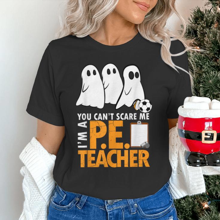 Halloween PE Teacher Shirt Can't Scare Me Unisex T-Shirt, Pe Teacher Shirts, gift for family, gift for coworker Halloween PE Teacher Shirt Can't Scare Me Unisex T-Shirt, Pe Teacher Shirts, gift for family, gift for coworker