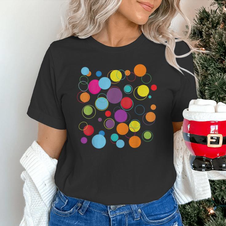 Happy Dot Day Colorful Polka Dot Art Teacher Student Kids Unisex T-Shirt, gift for family, gift for coworker