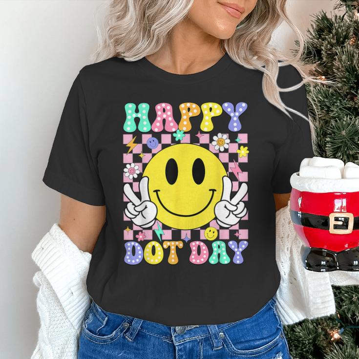Happy Dot Day Shirts Teacher Student Girls Kids Smile Face Unisex T-Shirt, gift for family, gift for coworker Happy Dot Day Shirts Teacher Student Girls Kids Smile Face Unisex T-Shirt, gift for family, gift for coworker