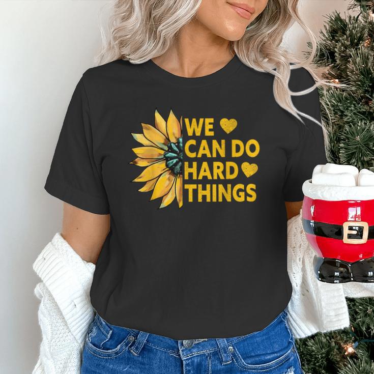 We Can Do Hard Things Kids Teacher Back To School Unisex T-Shirt, gift for family, gift for coworker We Can Do Hard Things Kids Teacher Back To School Unisex T-Shirt, gift for family, gift for coworker