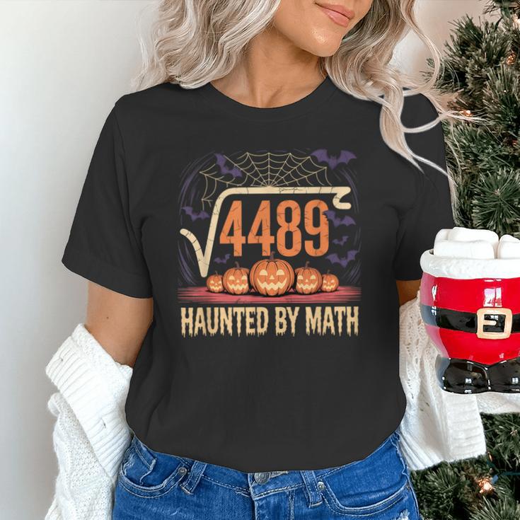 Haunted By Math 67 Meme Math Teacher Square Root 4489 Unisex T-Shirt, gift for family, gift for coworker Haunted By Math 67 Meme Math Teacher Square Root 4489 Unisex T-Shirt, gift for family, gift for coworker