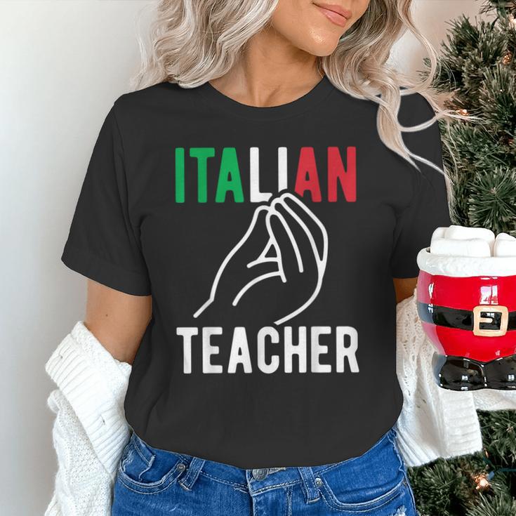 Italian Teacher Italy Italia Back To School First Day Unisex T-Shirt, gift for family, gift for coworker Italian Teacher Italy Italia Back To School First Day Unisex T-Shirt, gift for family, gift for coworker