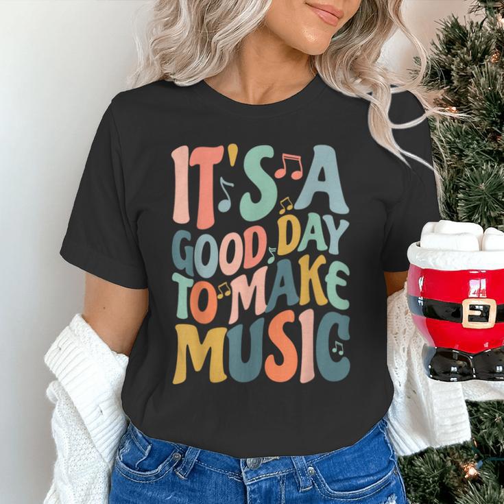 It's A Good Day To Make Music Musician Band Music Teacher Unisex T-Shirt, gift for family, gift for coworker It's A Good Day To Make Music Musician Band Music Teacher Unisex T-Shirt, gift for family, gift for coworker