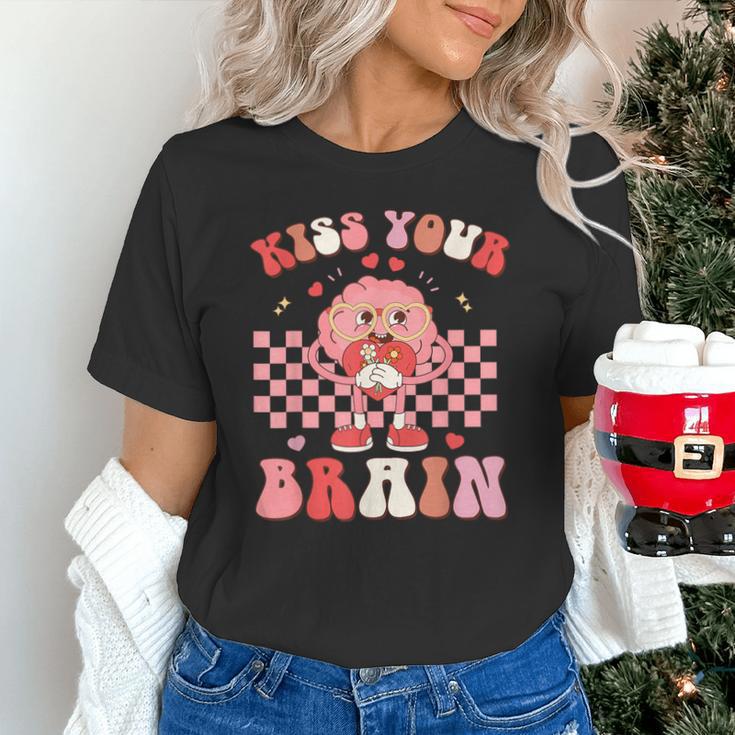 Kiss Your Brain Valentines Test Day Teacher Squad Kids Unisex T-Shirt, gift for family, gift for coworker Kiss Your Brain Valentines Test Day Teacher Squad Kids Unisex T-Shirt, gift for family, gift for coworker