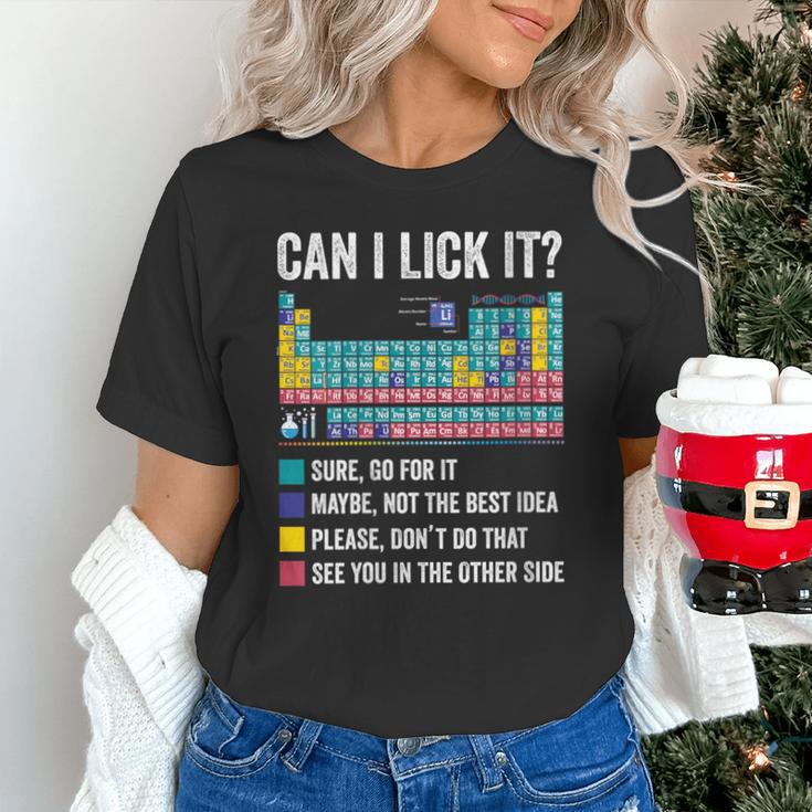 Can I Lick It Periodic Table Of Elements Science Teacher Unisex T-Shirt, Science Teacher Shirts, gift for family, gift for coworker Can I Lick It Periodic Table Of Elements Science Teacher Unisex T-Shirt, Science Teacher Shirts, gift for family, gift for coworker