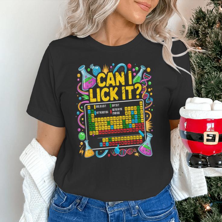 Can I Lick It Periodic Table Science Teacher Men Women Unisex T-Shirt, Science Teacher Shirts, gift for family, gift for coworker Can I Lick It Periodic Table Science Teacher Men Women Unisex T-Shirt, Science Teacher Shirts, gift for family, gift for coworker