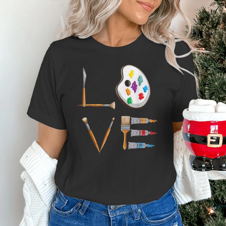 Love Art For Artist Art Teacher Unisex T-Shirt, gift for family, gift for coworker Love Art For Artist Art Teacher Unisex T-Shirt, gift for family, gift for coworker