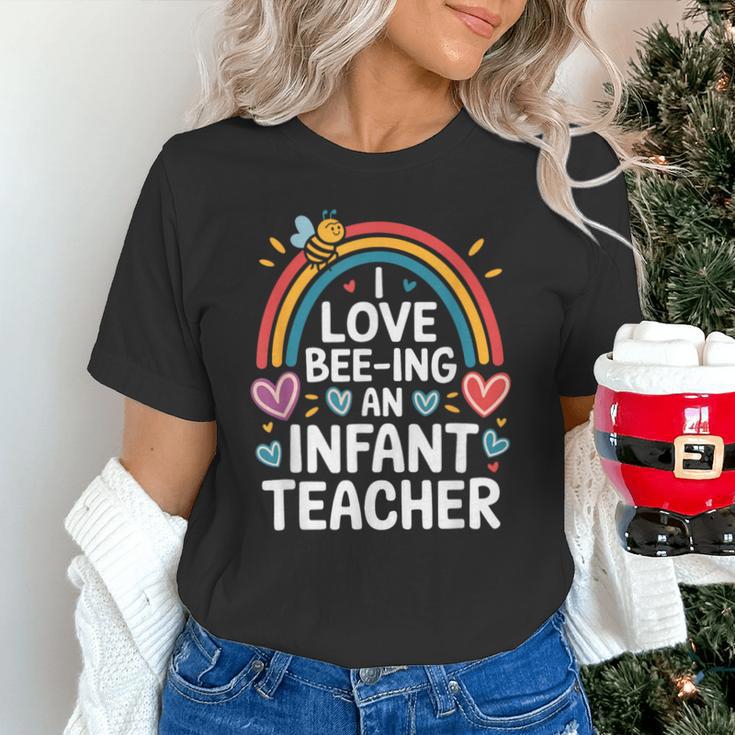 I Love Bee-Ing An Infant Teacher Toddler Teaching Unisex T-Shirt, gift for family, gift for coworker