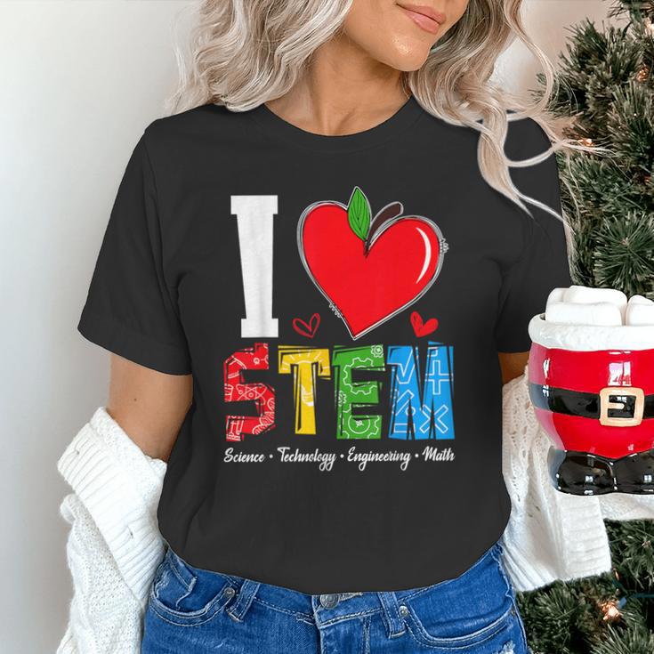 I Love STEM Student Teacher 1st Day Of School Back To School Unisex T-Shirt, gift for family, gift for coworker