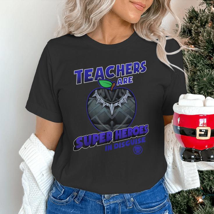 Marvel Teachers Are Super Heroes In Disguise Panther Unisex T-Shirt, gift for family, gift for coworker
