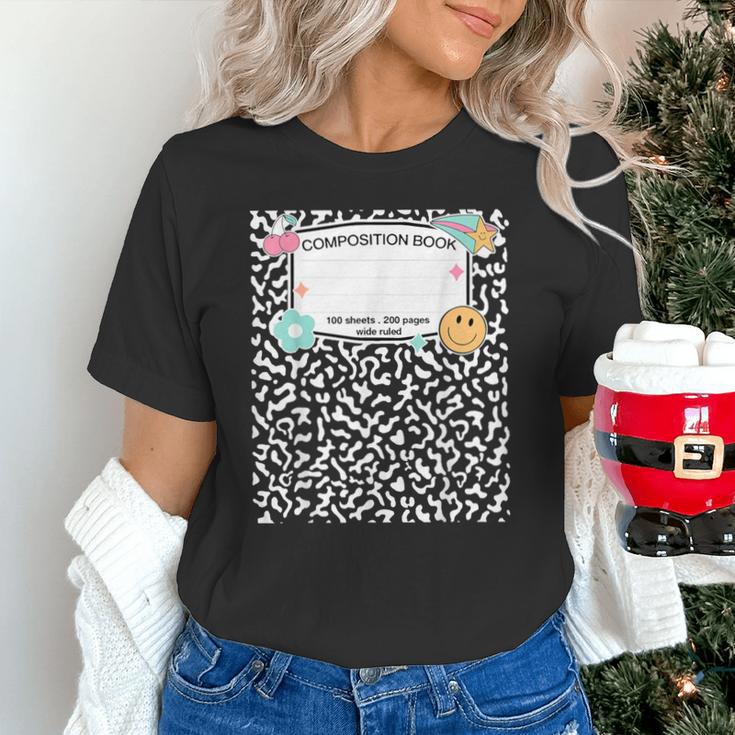 Matching Group Halloween Teacher Composition Book Notebook Unisex T-Shirt, gift for family, gift for coworker Matching Group Halloween Teacher Composition Book Notebook Unisex T-Shirt, gift for family, gift for coworker