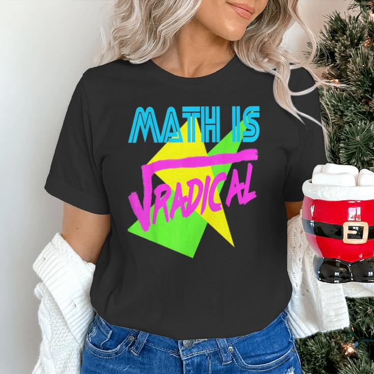 Math Is Radical Retro 80s Vintage Algebra Teacher Unisex T-Shirt, gift for family, gift for coworker