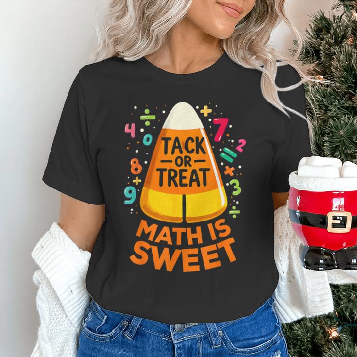 Math Teacher Halloween Costume Trick Or Treat Math Sweet Unisex T-Shirt, gift for family, gift for coworker