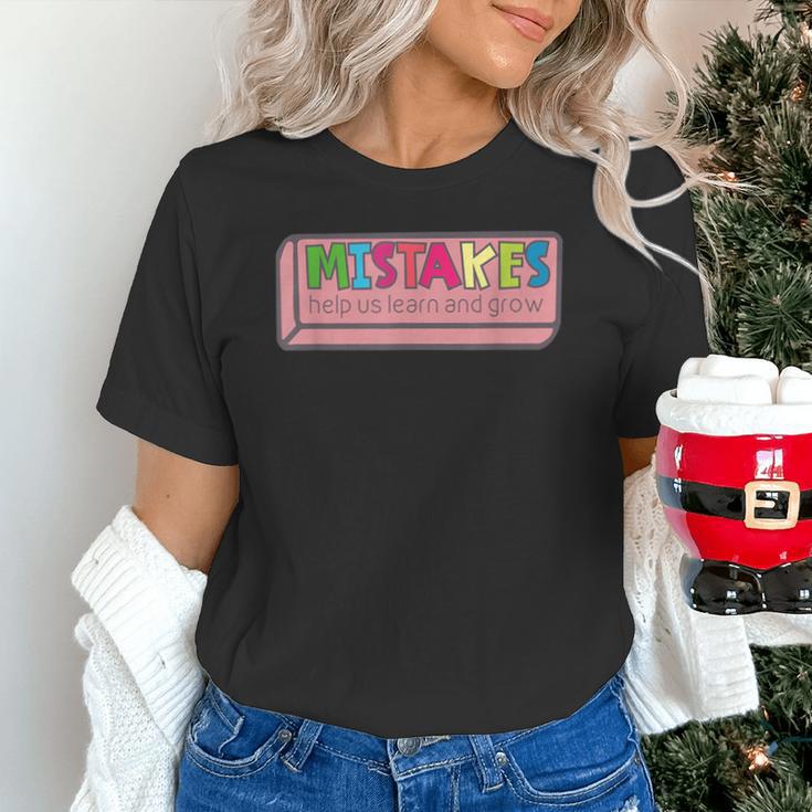 Mistakes Help Us Grow And Learn Teacher Unisex T-Shirt, gift for family, gift for coworker Mistakes Help Us Grow And Learn Teacher Unisex T-Shirt, gift for family, gift for coworker