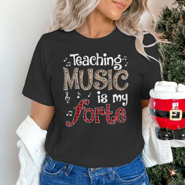 Music Teacher Teaching Music Is My Forte For Music Lovers Unisex T-Shirt, gift for family, gift for coworker Music Teacher Teaching Music Is My Forte For Music Lovers Unisex T-Shirt, gift for family, gift for coworker