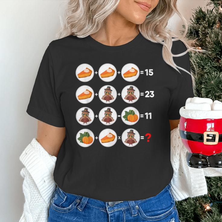 Order Of Operations Math Quiz Game Teacher Thanksgiving Unisex T-Shirt, gift for family, gift for coworker