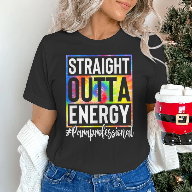 Paraprofessional Straight Outta Energy Teacher Life For Men Women Unisex T-Shirt, gift for family, gift for coworker Paraprofessional Straight Outta Energy Teacher Life For Men Women Unisex T-Shirt, gift for family, gift for coworker