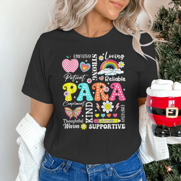 Paras Make It Possible Paraprofessional Paraeducator Teacher Unisex T-Shirt, gift for family, gift for coworker Paras Make It Possible Paraprofessional Paraeducator Teacher Unisex T-Shirt, gift for family, gift for coworker
