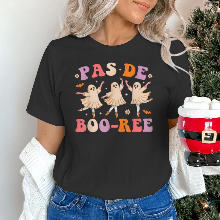 Pas De BOO-Rée Ballet Ghost Dancer Dance Teacher Halloween Unisex T-Shirt, gift for family, gift for coworker Pas De BOO-Rée Ballet Ghost Dancer Dance Teacher Halloween Unisex T-Shirt, gift for family, gift for coworker