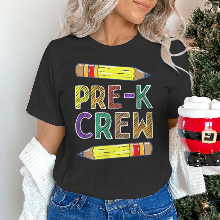Pre-K Crew PreK Teachers Back To School Unisex T-Shirt, gift for family, gift for coworker Pre-K Crew PreK Teachers Back To School Unisex T-Shirt, gift for family, gift for coworker