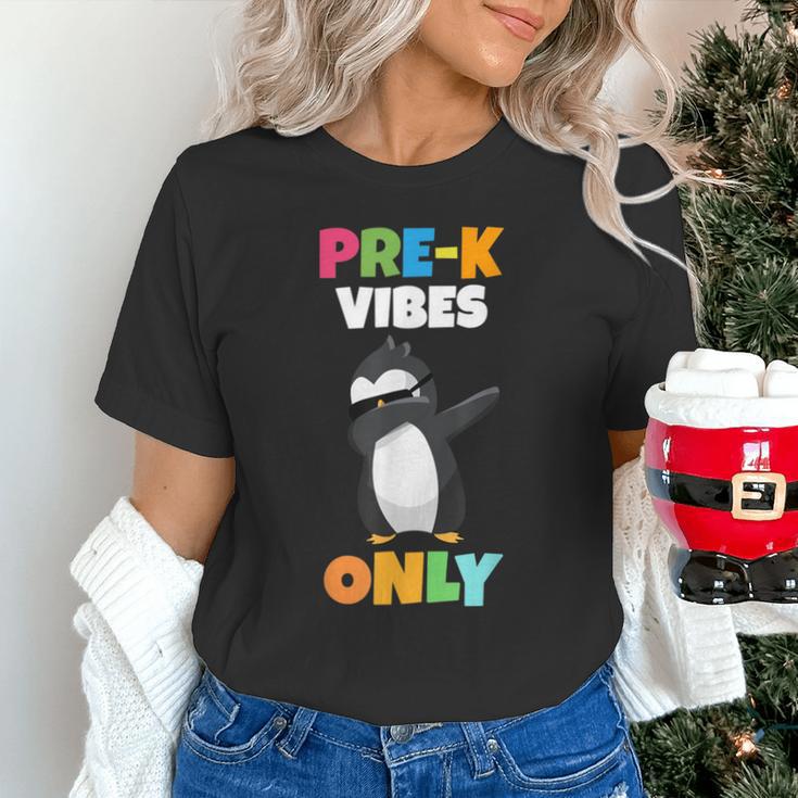 Pre-K Vibes Only Penguin Teachers Kids Back To School Unisex T-Shirt, gift for family, gift for coworker