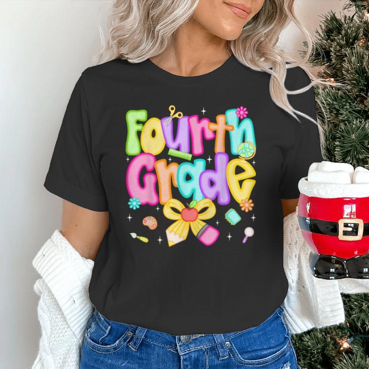 Preppy Fourth Grade Back To School 4th Grade Teacher Girls Unisex T-Shirt, 4th Grade Teacher Shirts, gift for family, gift for coworker Preppy Fourth Grade Back To School 4th Grade Teacher Girls Unisex T-Shirt, 4th Grade Teacher Shirts, gift for family, gift for coworker