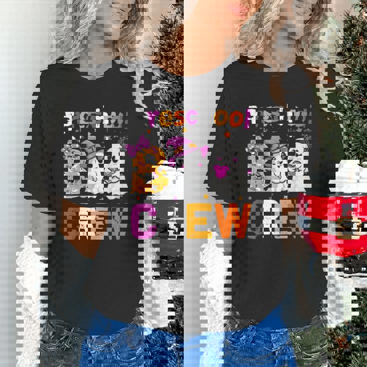 Preschool Boo Crew Preschool Halloween Teacher Kids Unisex T-Shirt, gift for family, gift for coworker