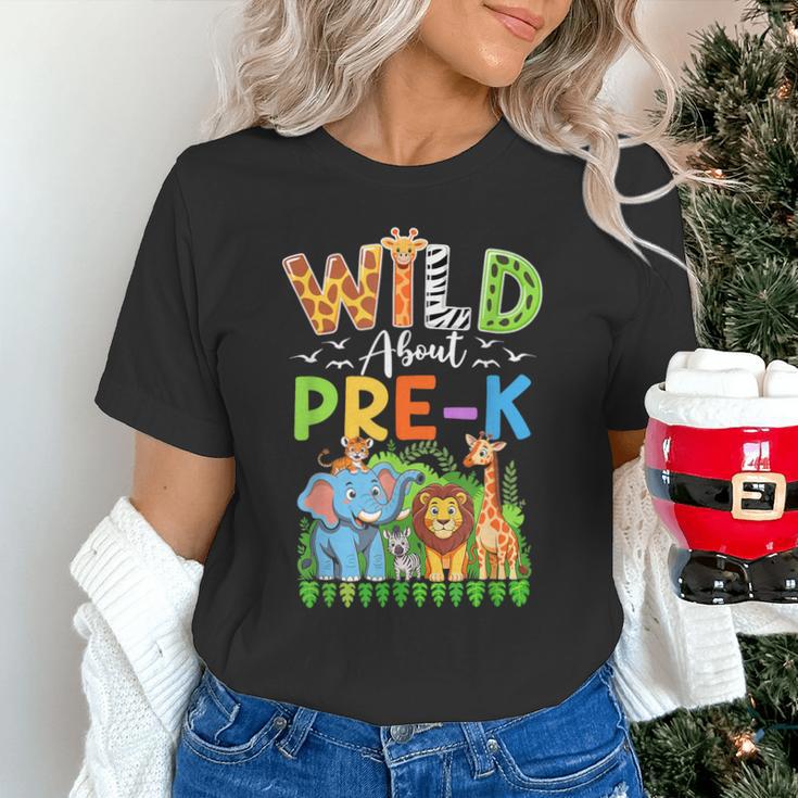 Preschool Teacher Kids Back To School Wild About Pre-K Unisex T-Shirt, gift for family, gift for coworker Preschool Teacher Kids Back To School Wild About Pre-K Unisex T-Shirt, gift for family, gift for coworker