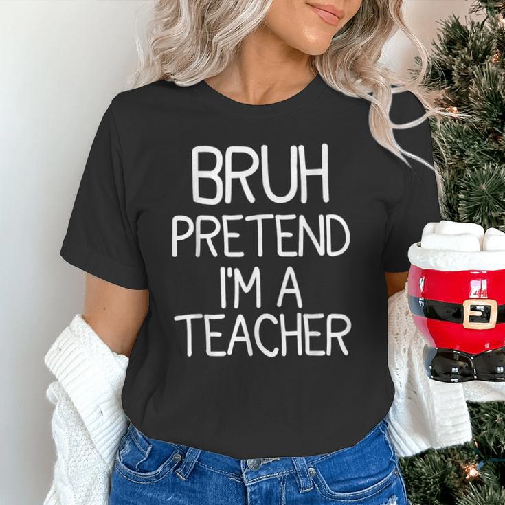 Pretend I'm A Teacher Halloween Costume Unisex T-Shirt, gift for family, gift for coworker Pretend I'm A Teacher Halloween Costume Unisex T-Shirt, gift for family, gift for coworker