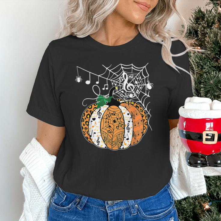 Pumpkin Music Teacher Halloween Fall Music Notes Autumn Unisex T-Shirt, gift for family, gift for coworker Pumpkin Music Teacher Halloween Fall Music Notes Autumn Unisex T-Shirt, gift for family, gift for coworker