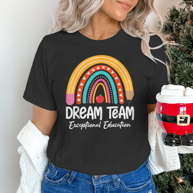 Rainbow Pencil Dream Exceptional Education Team SPED Teacher Unisex T-Shirt, gift for family, gift for coworker Rainbow Pencil Dream Exceptional Education Team SPED Teacher Unisex T-Shirt, gift for family, gift for coworker
