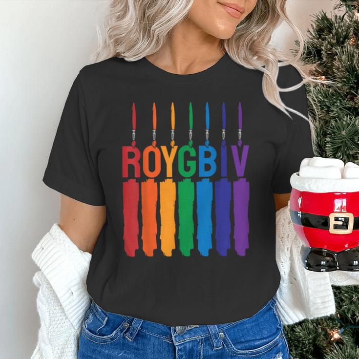 Rainbow Roygbiv Kids Artist Costume Art Teacher Unisex T-Shirt, gift for family, gift for coworker Rainbow Roygbiv Kids Artist Costume Art Teacher Unisex T-Shirt, gift for family, gift for coworker