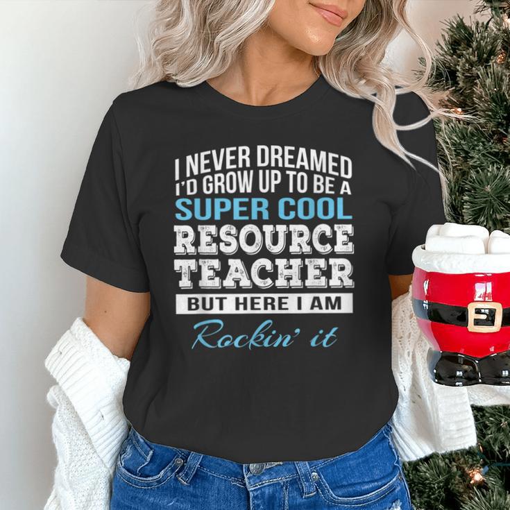 Resource Teacher Tshirt Men Women Unisex T-Shirt, gift for family, gift for coworker Resource Teacher Tshirt Men Women Unisex T-Shirt, gift for family, gift for coworker