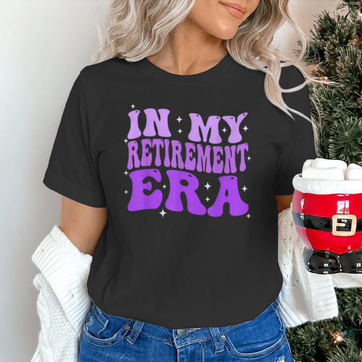 In My Retirement Era Groovy Retired Teacher 2025 Women Unisex T-Shirt, Groovy Teacher Shirts, gift for family, gift for coworker In My Retirement Era Groovy Retired Teacher 2025 Women Unisex T-Shirt, Groovy Teacher Shirts, gift for family, gift for coworker
