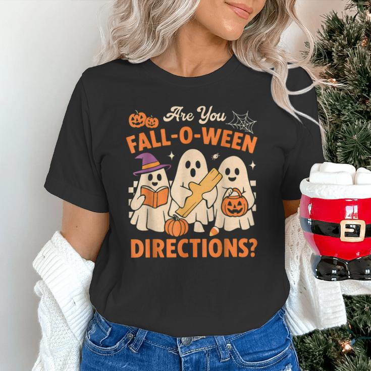 Retro Are You Fall O Ween Directions Ghost Teacher Spooky Unisex T-Shirt, gift for family, gift for coworker Retro Are You Fall O Ween Directions Ghost Teacher Spooky Unisex T-Shirt, gift for family, gift for coworker